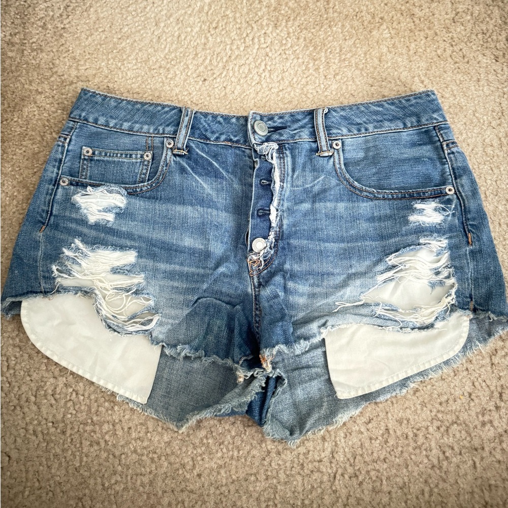 American Eagle Hi Rise Festival Shorts